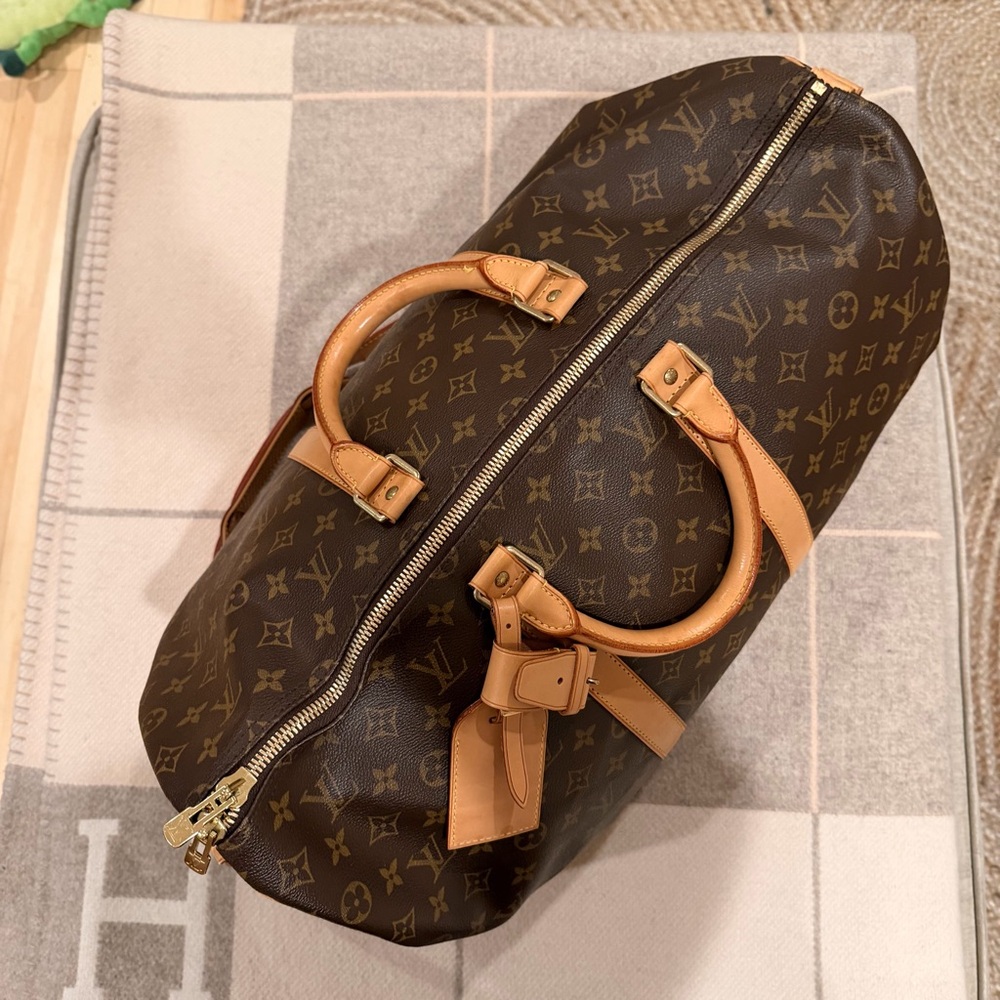 Louis Vuitton Monogram Keepall 50 Bandoulière – Shoulder Strap Ready – Authentic